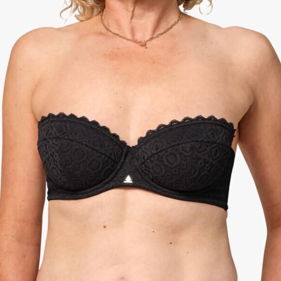 Beija London Lace Strapless Bra Size 30FF - Picture 1 of 6